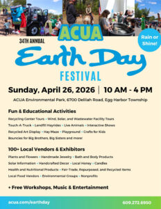 acua earth day festival poster 2026