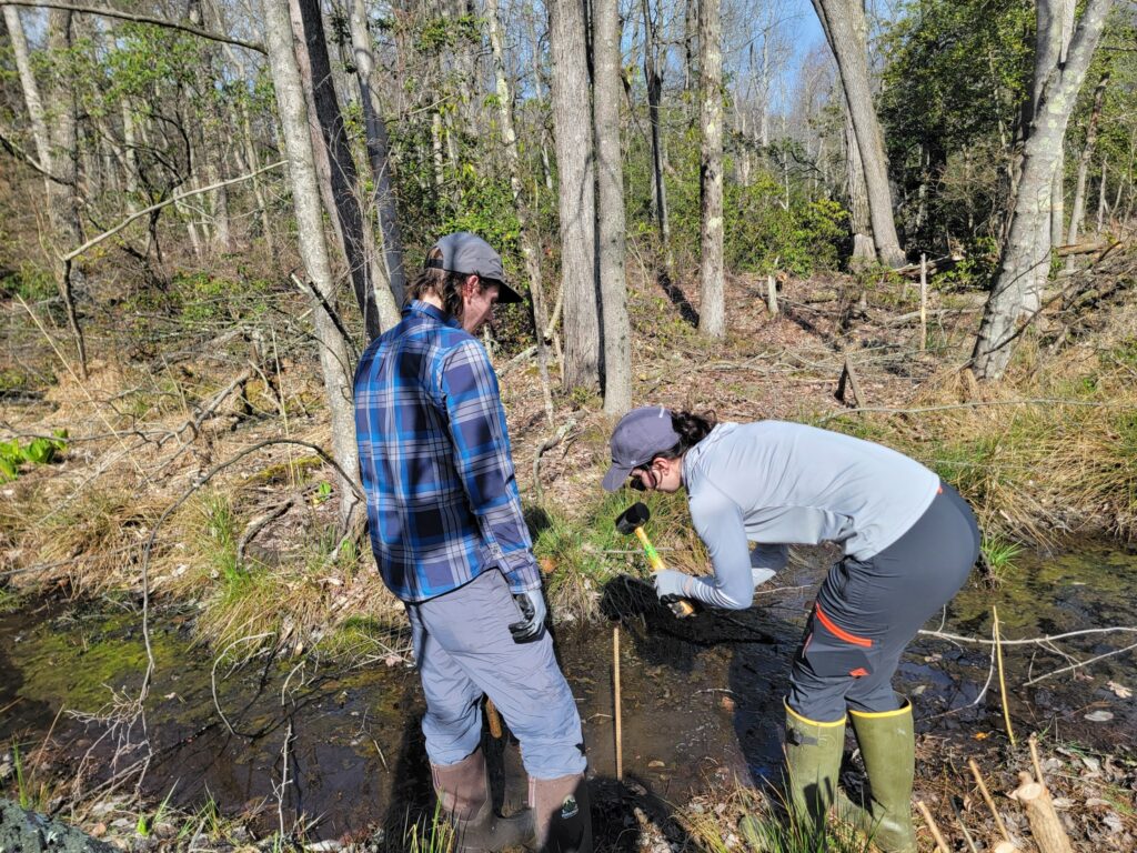 delatlantic team at masons run restoration project south nj